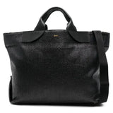 Nº21 Womens Interwoven Raffia Tote Bag In Black