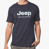 Jeep Mens Applique T-Shirt Navy