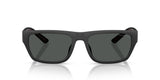 Emporio Armani Mens Full Rim Sunglasses In Black/Maroon