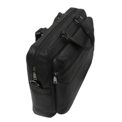 Lefel Mens Laptop Bag In Black