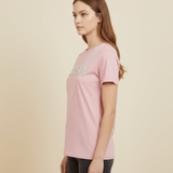 Sissy boy Regular Pink T-shirt With Pearl Logo
