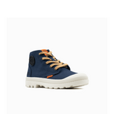 Palladium Boys Pampa Hi Shoes In Indigo