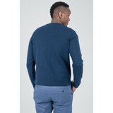 Bensherman Knit Crew Neck In Navy
