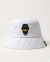 Covali Tipo Bucket Hat In White