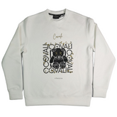 Covali Mens Siena Off White Sweater