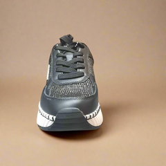 Sissyboy Ladies Platform Black Sneaker