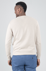 Ben Sherman Knit Crew Neck Sustained Grey