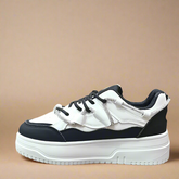 Sissyboy Chunky With Diamante Band Black And White Sneakers