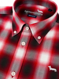 Harmont & Blaine Mens Basic Shirt In Red Multi