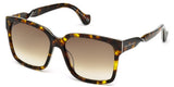 Balenciaga Square Frame Sunglasses In Tortoise Shell
