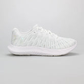 Under Armour Womens Charged Breeze Shoes In White & Grey