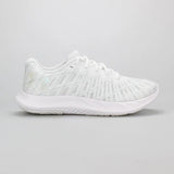 Under Armour Womens Charged Breeze Shoes In White & Grey
