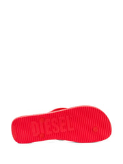 Diesel Mens Red Sa-Rio Sandals