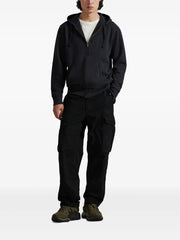 Polo Mens Essential Fleece Hoodie Black