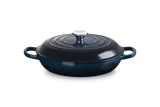 Le Creuset S Shallow Casserole 30Cm In Nuit