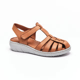 Hush Puppies Ladies Shilah Chrome Sandals In Tan