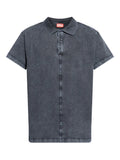 Diesel M T Nomely Polo Shirt Polos Charcoal