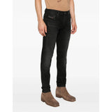 Diesel Mens Sleener-X L.32 Jeans In Black