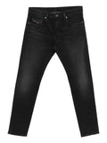 Diesel Mens Sleener-X L.32 Jeans In Black
