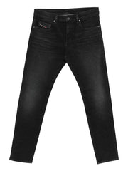 Diesel Mens Sleener-X L.32 Jeans In Black