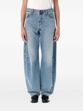 Levis Womens Baggy Dad Barrel Jean In Light Blue