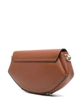 Guess Amorrete Flap Crosbody Bag In Cognac