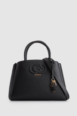 Guess Isola Multi Compartment Black Satchel