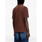 Diesel Mens T-Adjust-V5 T-Shirt In Chocolate