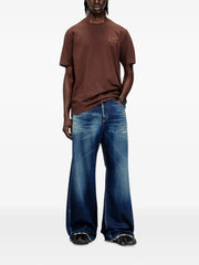 Diesel Mens T-Adjust-V5 T-Shirt In Chocolate