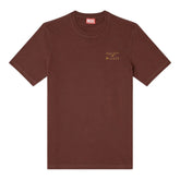 Diesel Mens T-Adjust-V5 T-Shirt In Chocolate
