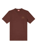 Diesel Mens T-Adjust-V5 T-Shirt In Chocolate