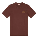Diesel Mens T-Adjust-V5 T-Shirt In Chocolate