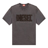 Diesel Mens T-Rawboxt T-Shirt In Charcoal