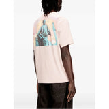 Diesel Mens T-Adjust-V10 T-Shirt In Dusty Red