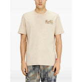 Diesel Mens T-Adjust-V4 T-Shirt In Stone
