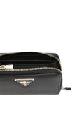 Guess Laurel Medium Zip Around Purse In Black