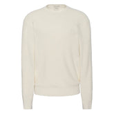Calvin Klein Mens Cotton Wool Sweater In Off White