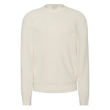 Calvin Klein Mens Cotton Wool Sweater In Off White