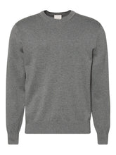 Calvin Klein Mens Cotton Wool Sweater In Grey
