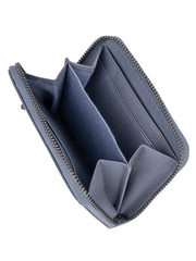 Cellini Diva Tuscany Mini Zip Around Purse Grey