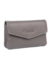 Cellini Diva Tuscany Mini Flap Over Purse Grey