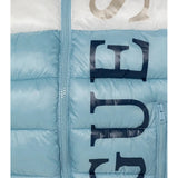 Guess Boys Padded Puffer Jacket In Blue