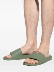 Diesel Mens Sa-Swim Sandals Olive