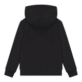 Calvin Klein Unisex Small Monogram Hoodie In Black