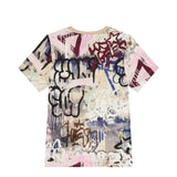 Guess Boys T-Shirt In Stone Multi