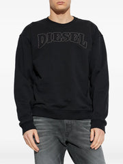 Diesel Mens S-Norm-V10 Sweatshirt In Black