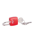 Cellini Travel Essential Tsa Padlock Set In Red Assorted