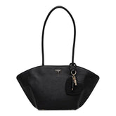 Guess Bolena Shoulder Satchel Bag In Black