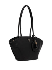 Guess Bolena Shoulder Satchel Bag In Black