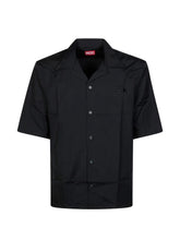 Diesel Mens S Mac Shirt Top In Black
